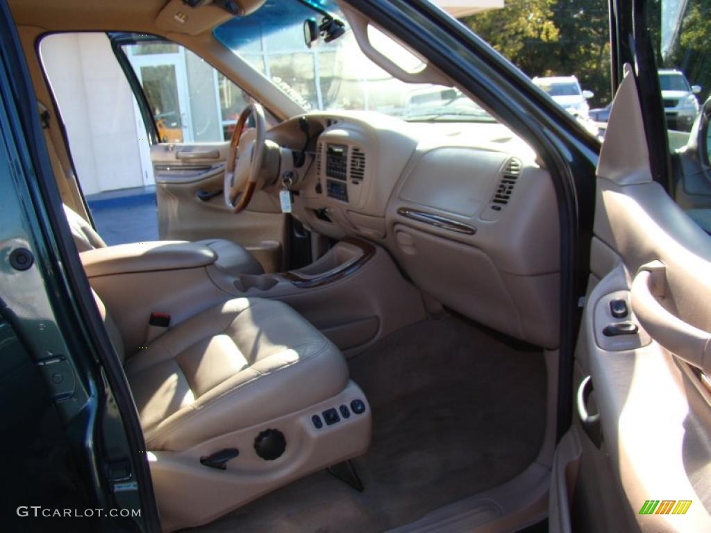 1999 Navigator 4x4 - Charcoal Green Metallic / Medium Prairie Tan photo #16