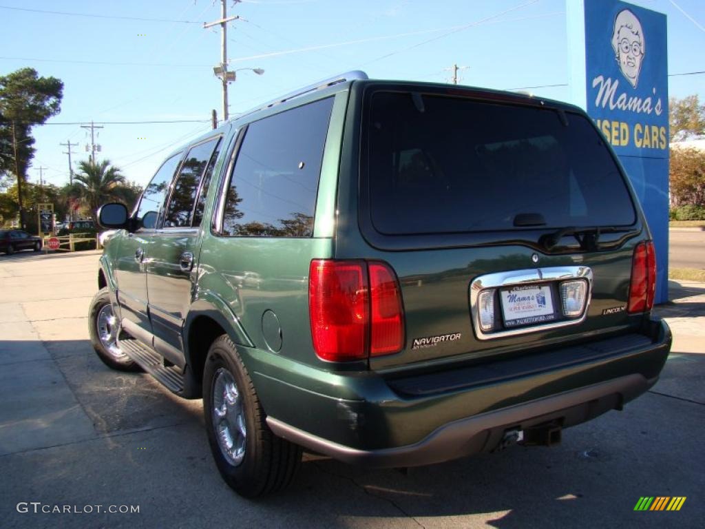 1999 Navigator 4x4 - Charcoal Green Metallic / Medium Prairie Tan photo #34