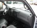 Dark Graphite 2003 Ford Ranger XL Regular Cab Dashboard