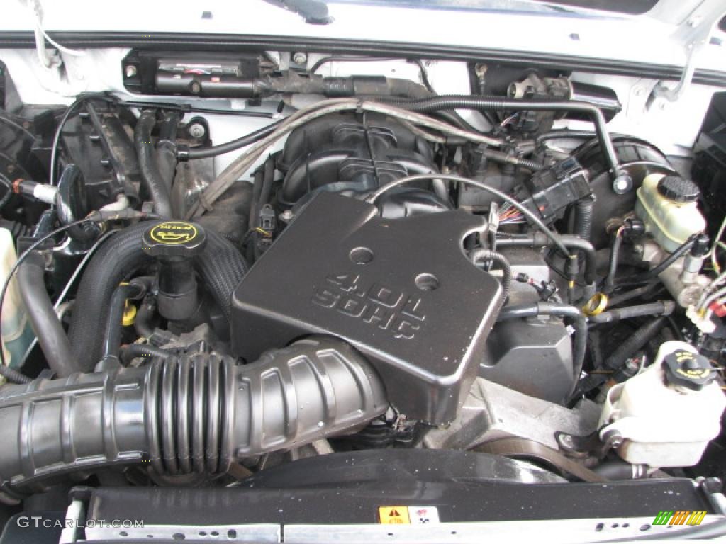 2003 Ford Ranger XL Regular Cab 4.0 Liter SOHC 12-Valve V6 Engine Photo #39881983