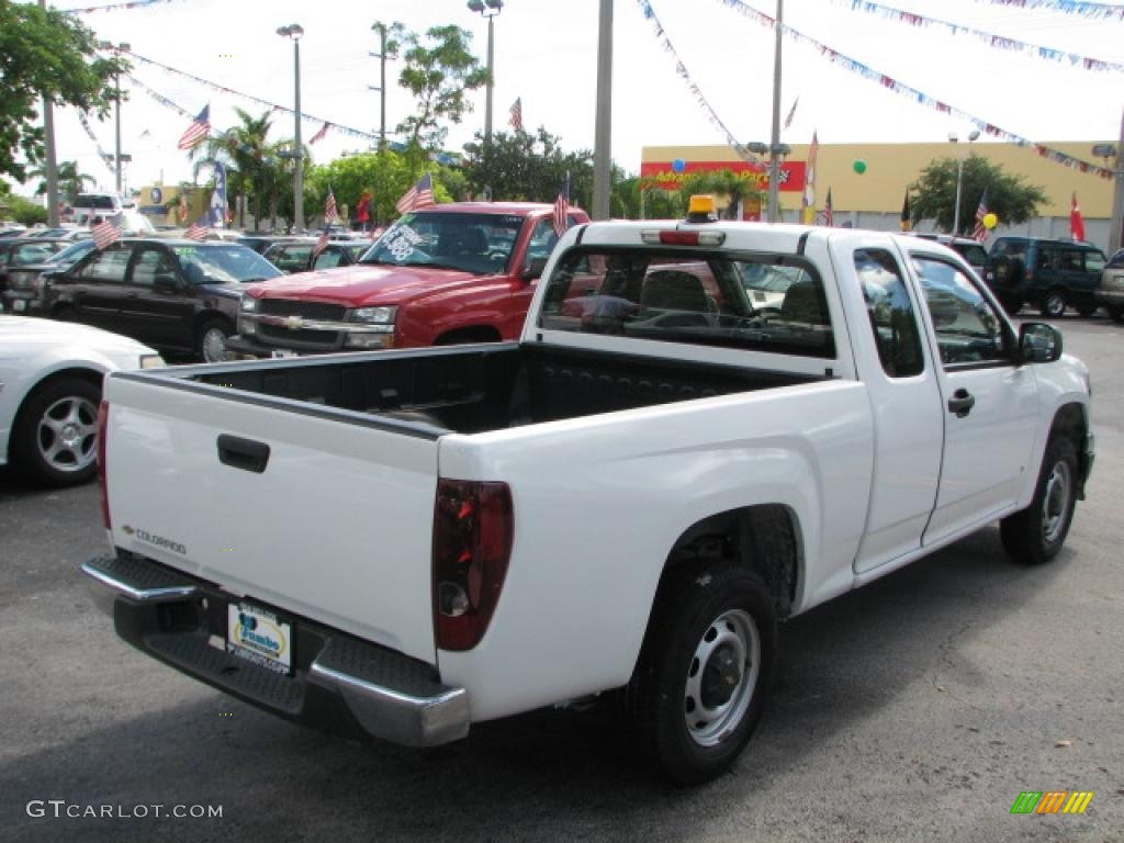 2006 Colorado Extended Cab - Summit White / Medium Pewter photo #10