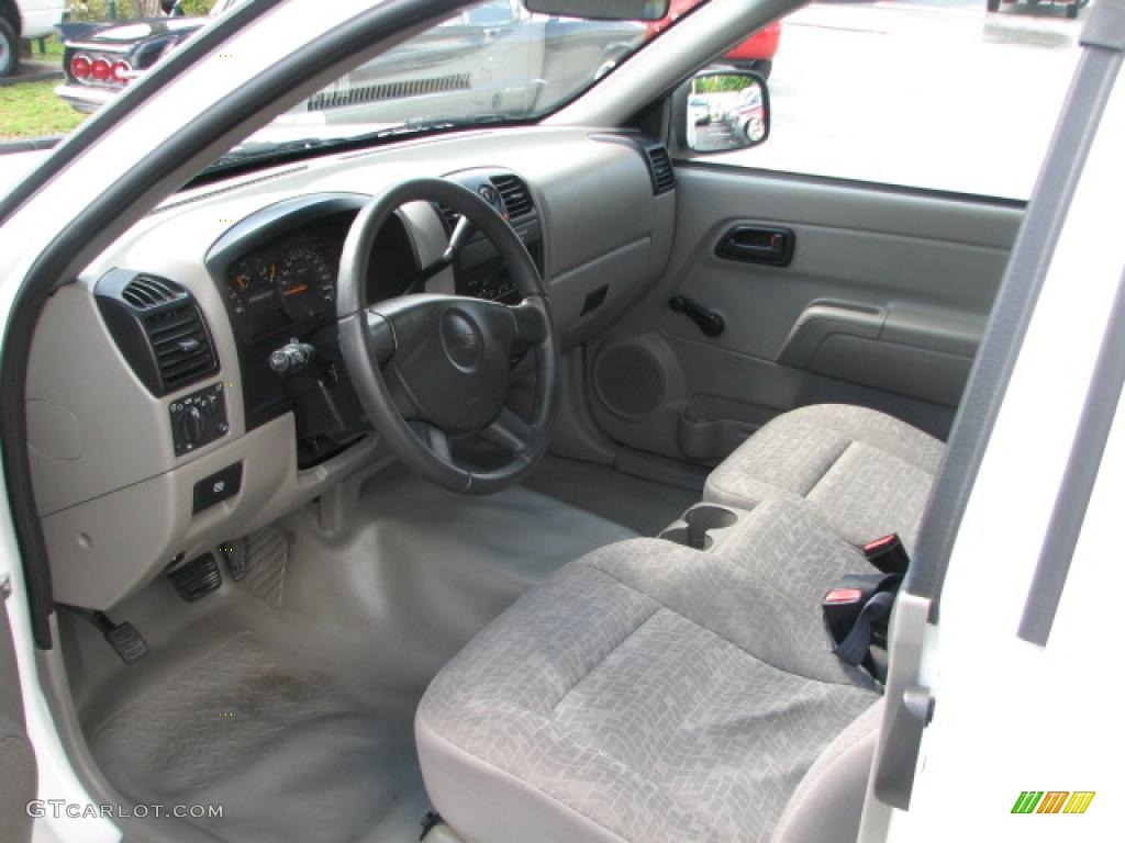 Medium Pewter Interior 2006 Chevrolet Colorado Extended Cab Photo #39882588