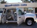 2010 Pure Silver Metallic GMC Sierra 1500 SLE Extended Cab  photo #16