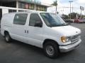 Oxford White 2002 Ford E Series Van E150 Cargo