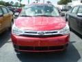 2009 Sangria Red Metallic Ford Focus SE Sedan  photo #3