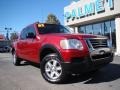 Red Fire 2007 Ford Explorer Sport Trac XLT Exterior