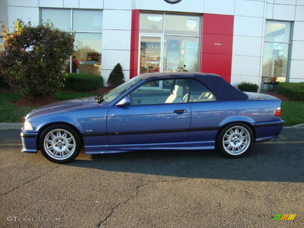 Estoril Blue Metallic 1998 BMW M3 Convertible Exterior Photo #39883716