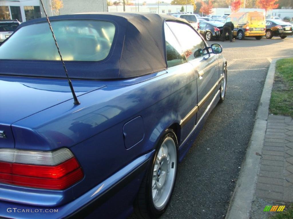 1998 M3 Convertible - Estoril Blue Metallic / Grey photo #18