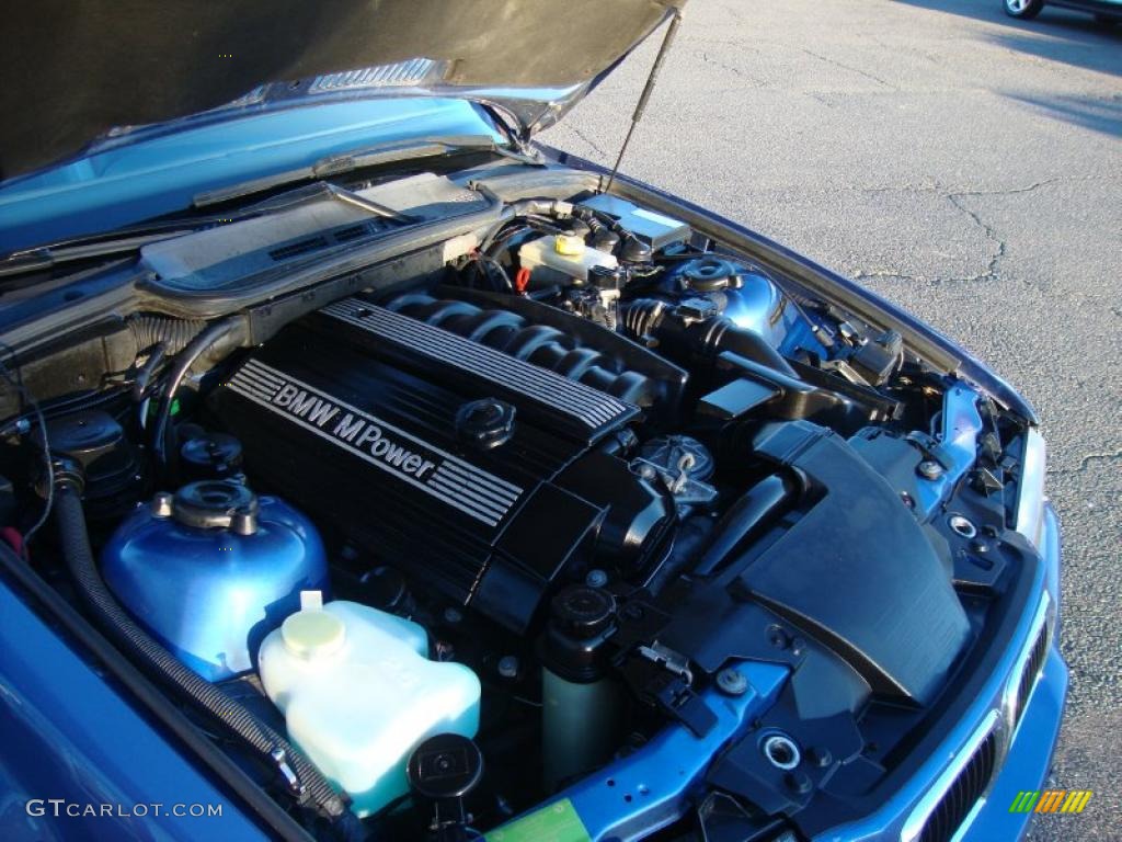 1998 BMW M3 Convertible 3.2 Liter DOHC 24-Valve Inline 6 Cylinder Engine Photo #39883856