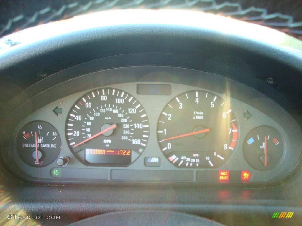 1998 BMW M3 Convertible Gauges Photo #39883928