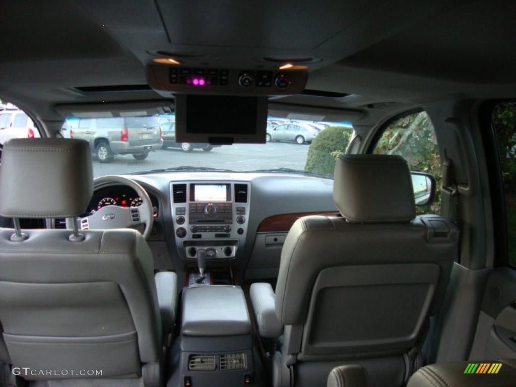 Charcoal Interior 2008 Infiniti QX 56 4WD Photo #39884948