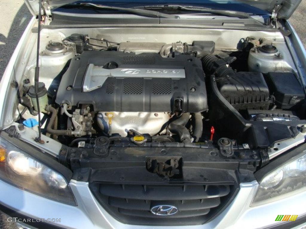 2004 Hyundai Elantra GT Sedan Engine Photos