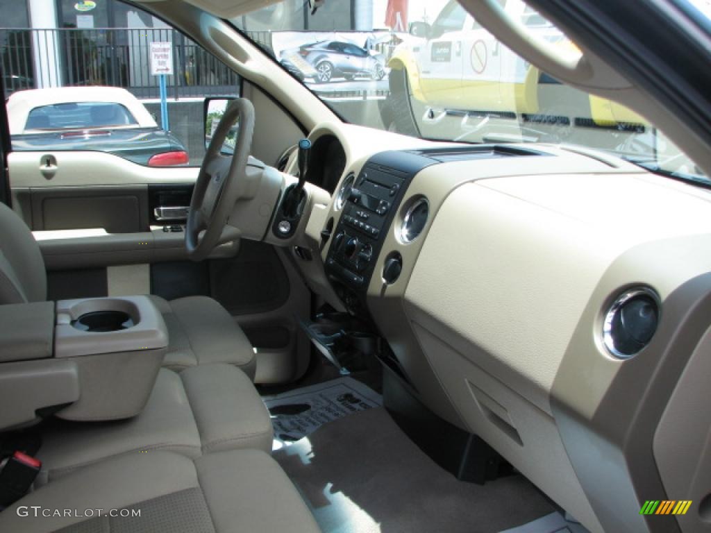 2007 Ford F150 XLT SuperCrew Tan Dashboard Photo #39885328