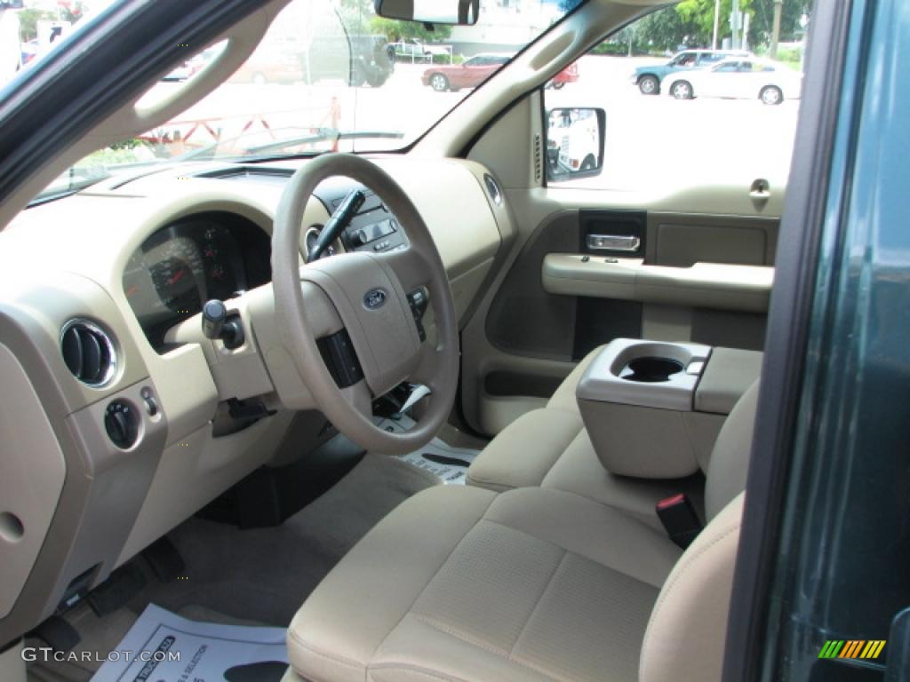 Tan Interior 2007 Ford F150 XLT SuperCrew Photo #39885404