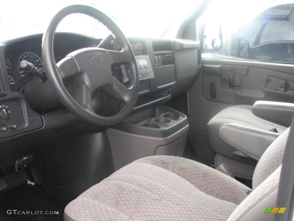 Medium Dark Pewter Interior 2006 Chevrolet Express 2500 Cargo Van Photo #39886000