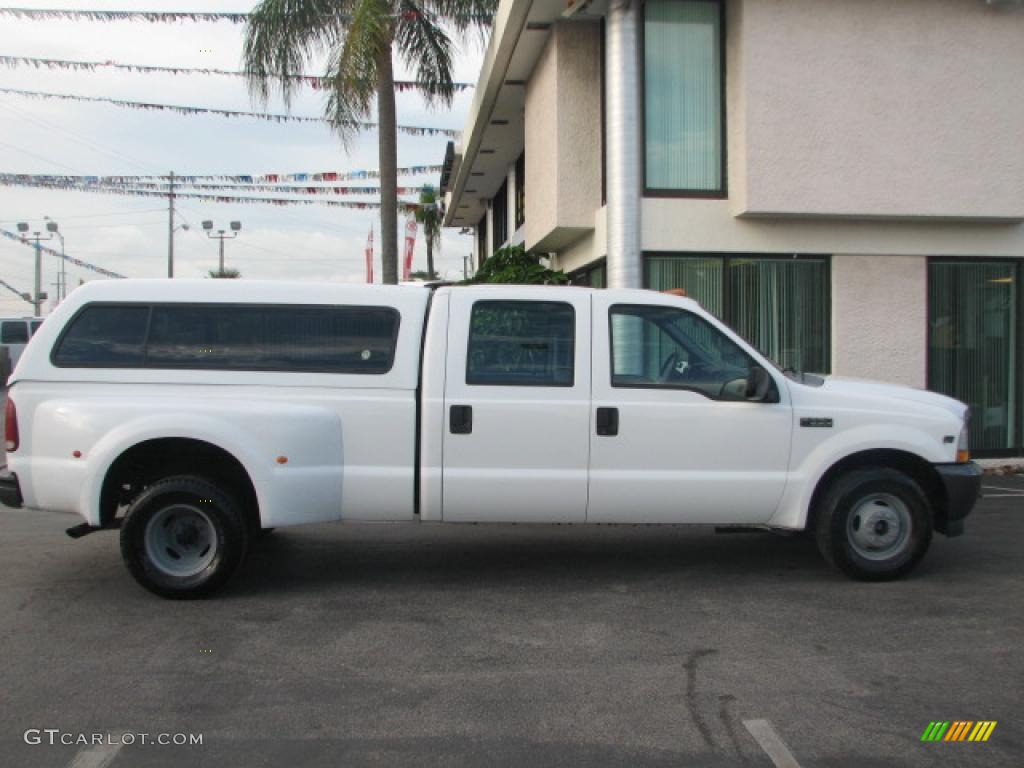 Oxford White 2002 Ford F350 Super Duty XLT Crew Cab Dually Exterior Photo #39886280
