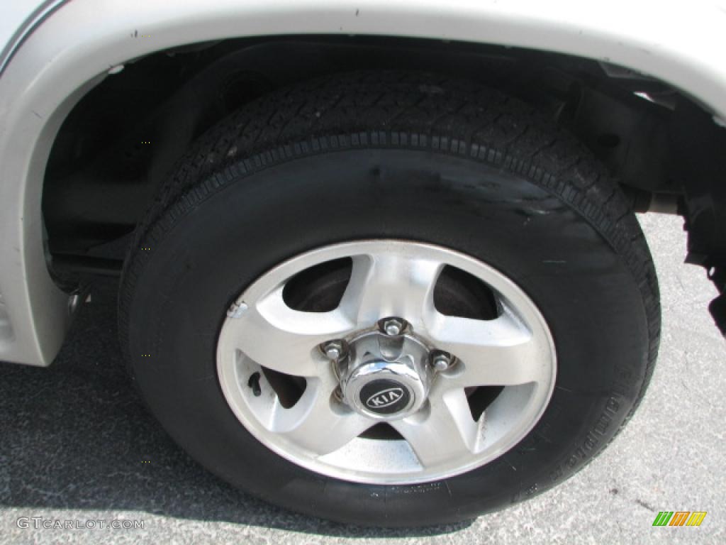 2000 Sportage EX - White / Gray photo #17