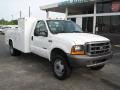 Oxford White 1999 Ford F450 Super Duty XL Crew Cab Commerical Utility