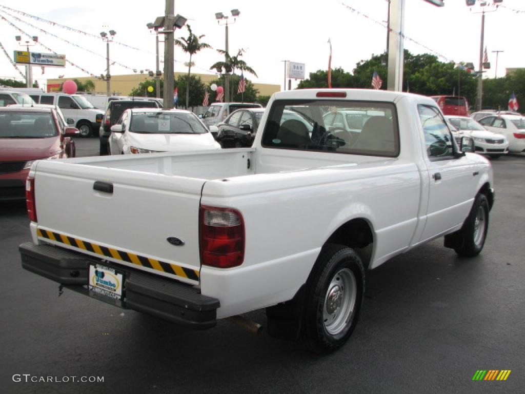 Oxford White 2002 Ford Ranger XL Regular Cab Exterior Photo #39886668