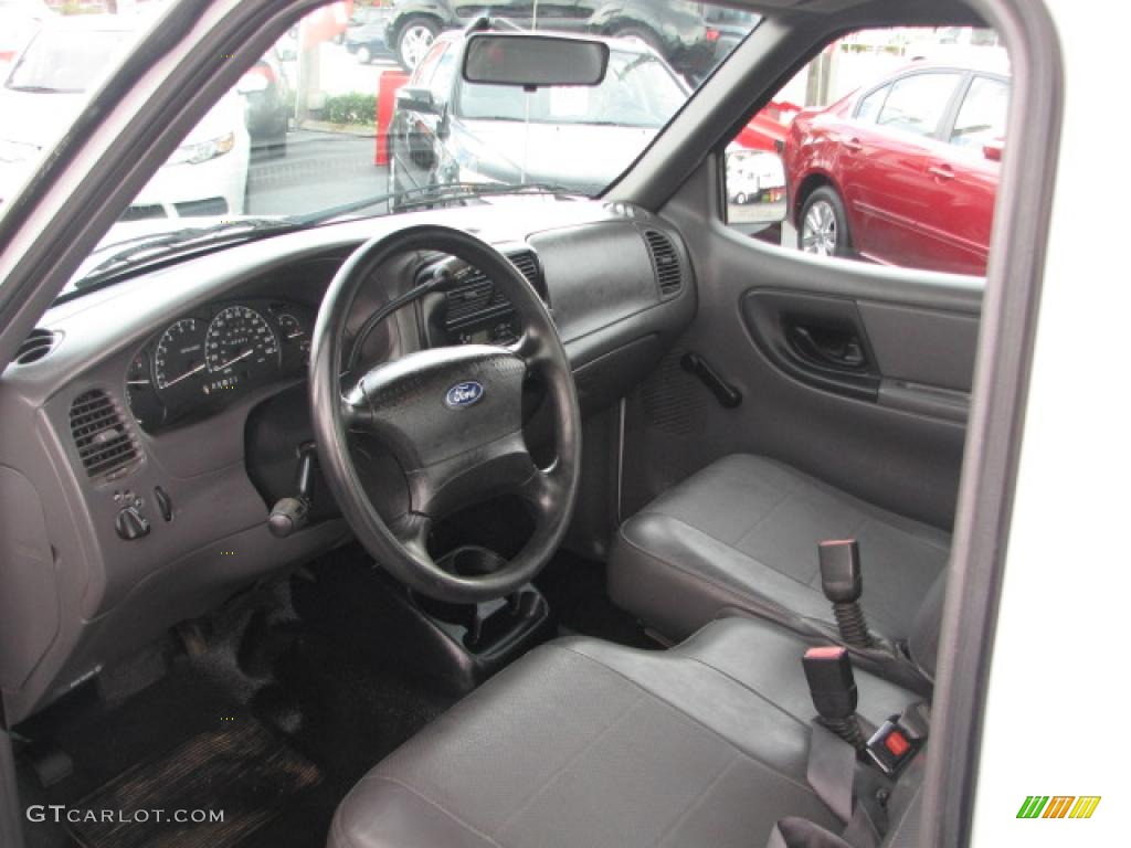 2002 Ford Ranger XL Regular Cab Interior Color Photos