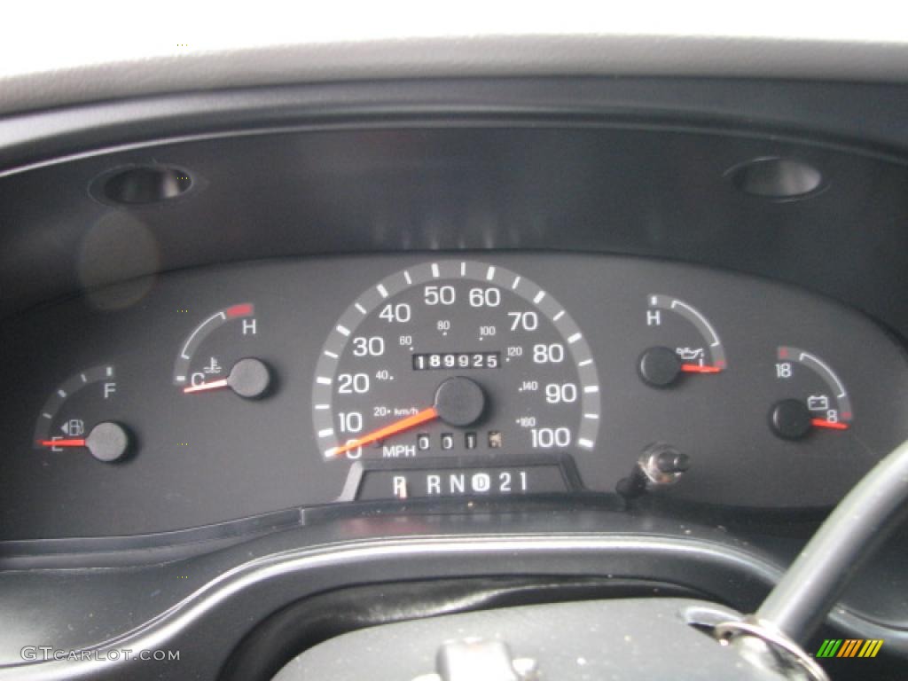 2001 Ford E Series Van E150 Commercial Gauges Photos
