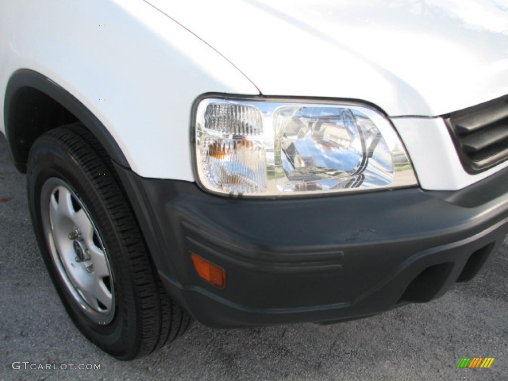1999 CR-V LX 4WD - Taffeta White / Charcoal photo #2