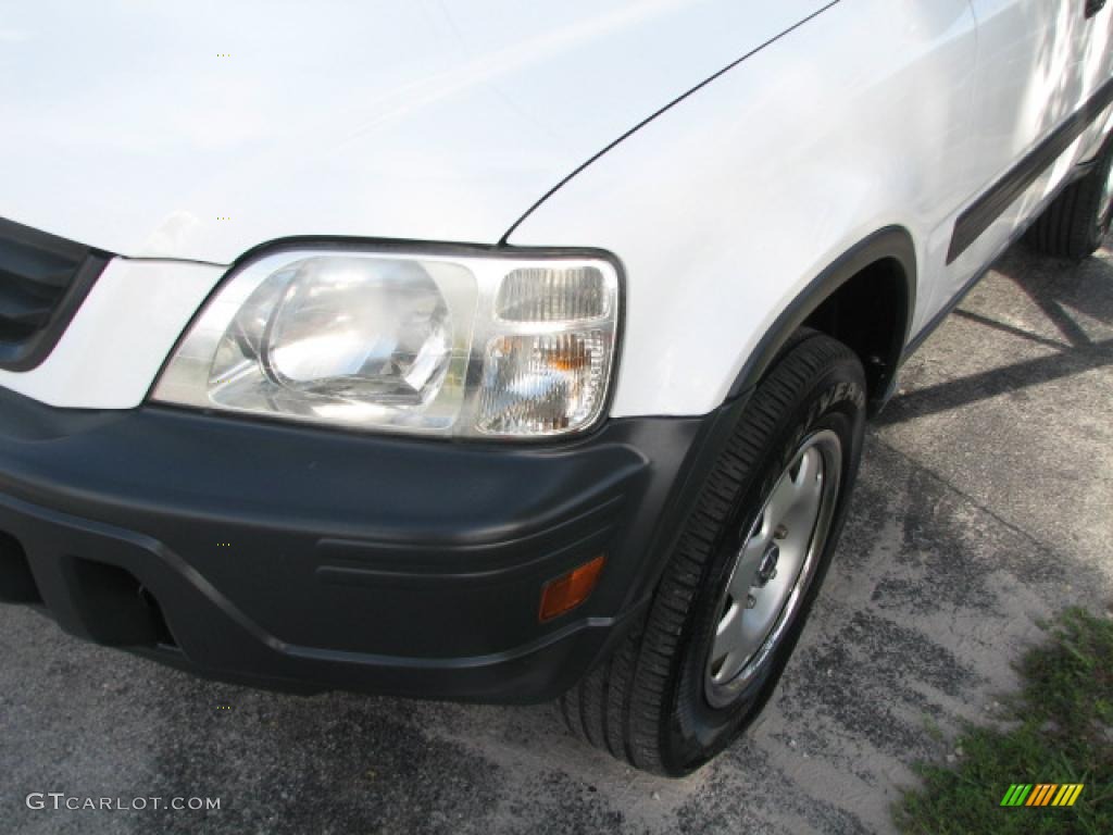 1999 CR-V LX 4WD - Taffeta White / Charcoal photo #4