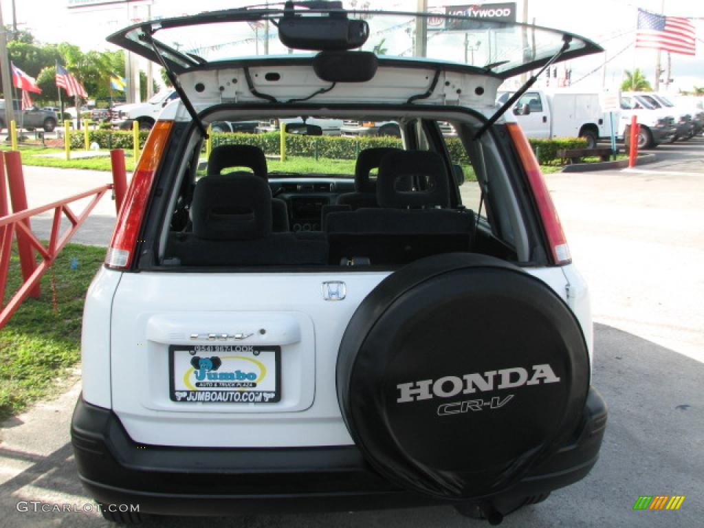 1999 CR-V LX 4WD - Taffeta White / Charcoal photo #7