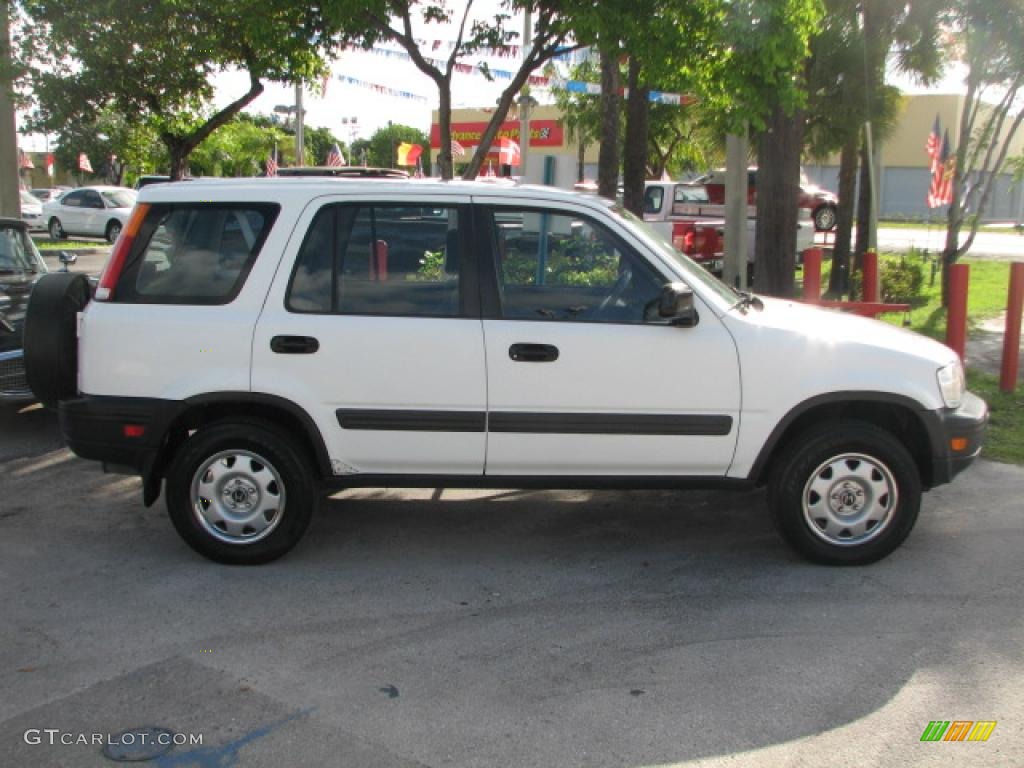 1999 CR-V LX 4WD - Taffeta White / Charcoal photo #9