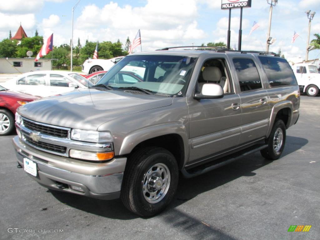 2001 Suburban 2500 LT - Light Pewter Metallic / Light Gray/Neutral photo #5