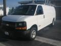 2005 Summit White Chevrolet Express 2500 Extended Commercial Van  photo #1