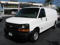Summit White - Express 2500 Extended Commercial Van Photo No. 5