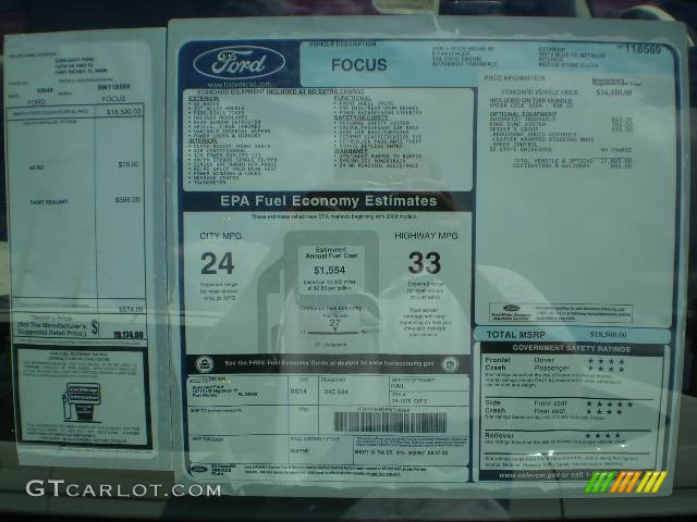 2009 Focus SE Sedan - Vista Blue Metallic / Medium Stone photo #8