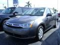 2009 Sterling Grey Metallic Ford Focus SE Sedan  photo #1