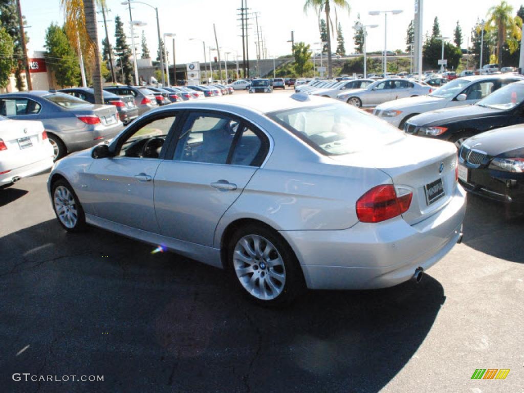 2008 3 Series 335i Sedan - Titanium Silver Metallic / Black photo #11