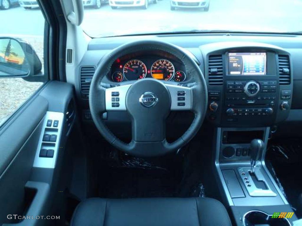 2011 Nissan Pathfinder Silver Graphite Dashboard Photo #39890596