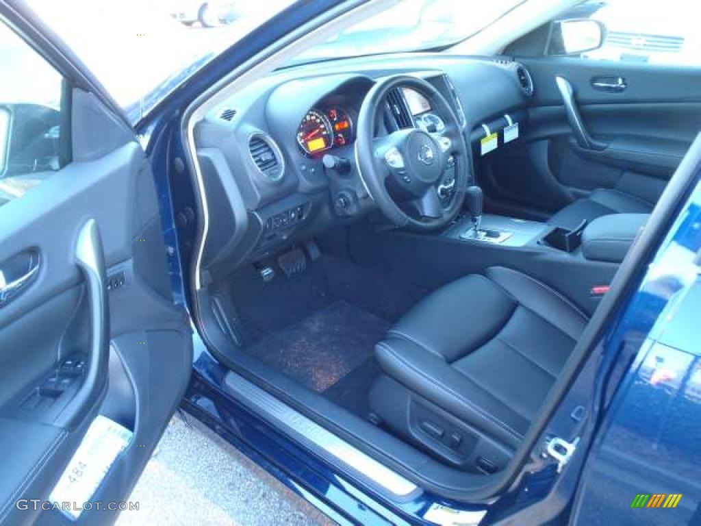 Charcoal Interior 2011 Nissan Maxima 3.5 SV Sport Photo #39890744
