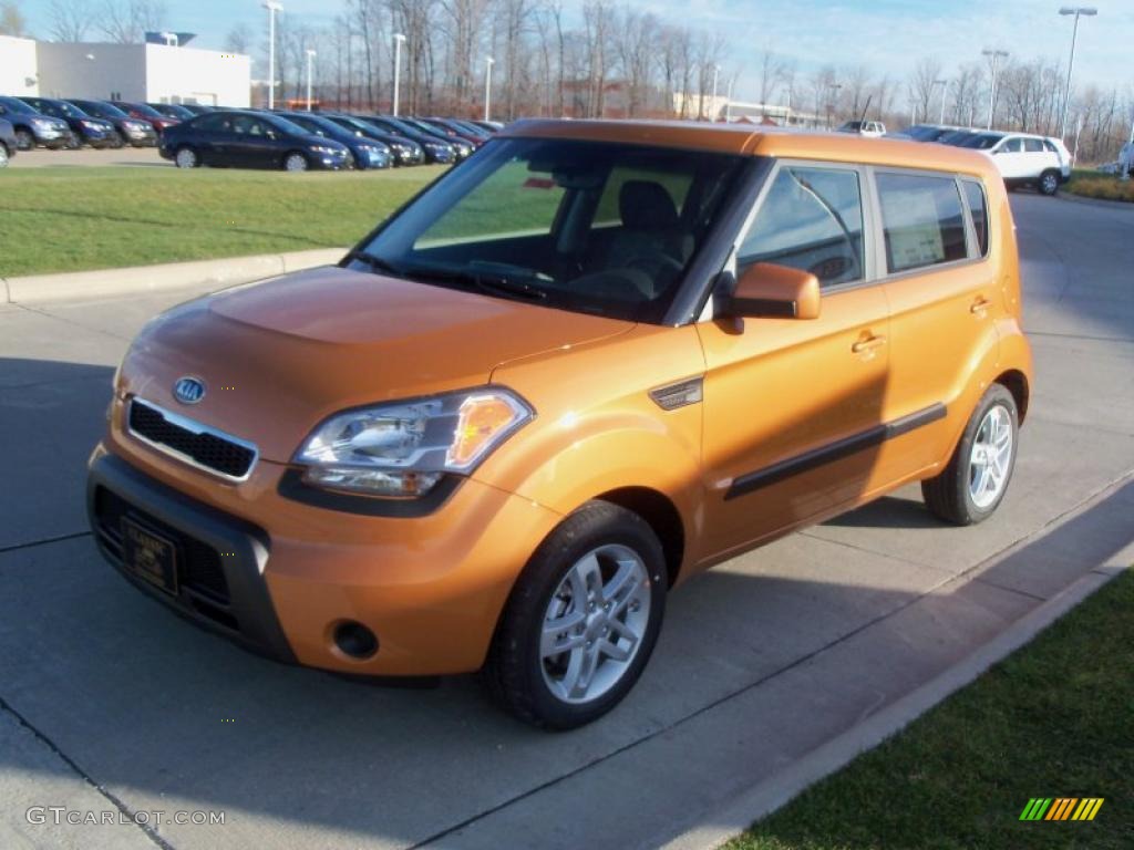Ignition Orange 2011 Kia Soul + Exterior Photo #39890888