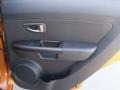 2011 Kia Soul Black Soul Logo Cloth Interior Door Panel Photo