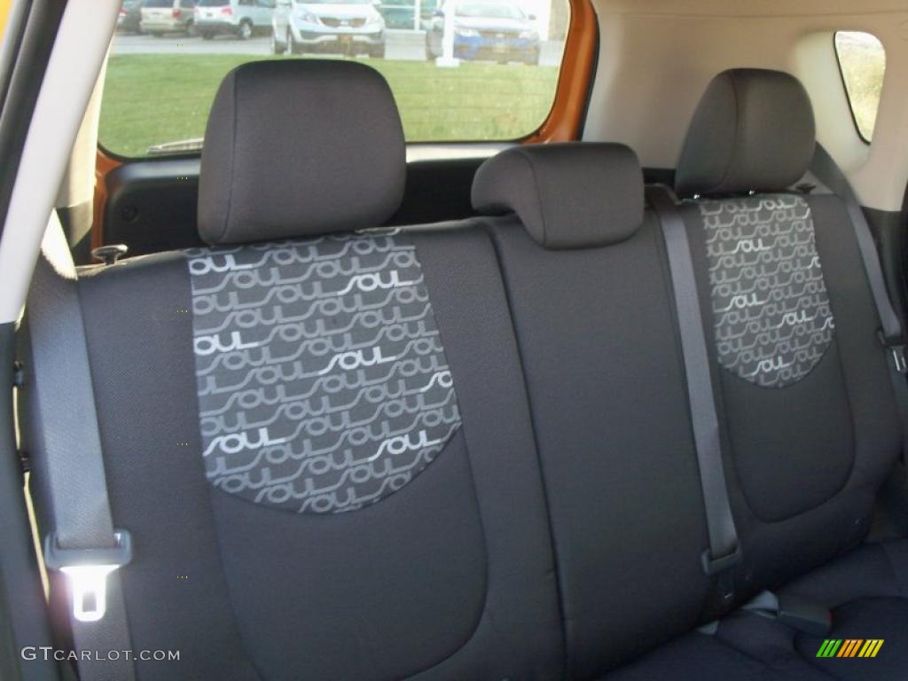 Black Soul Logo Cloth Interior 2011 Kia Soul + Photo #39891056