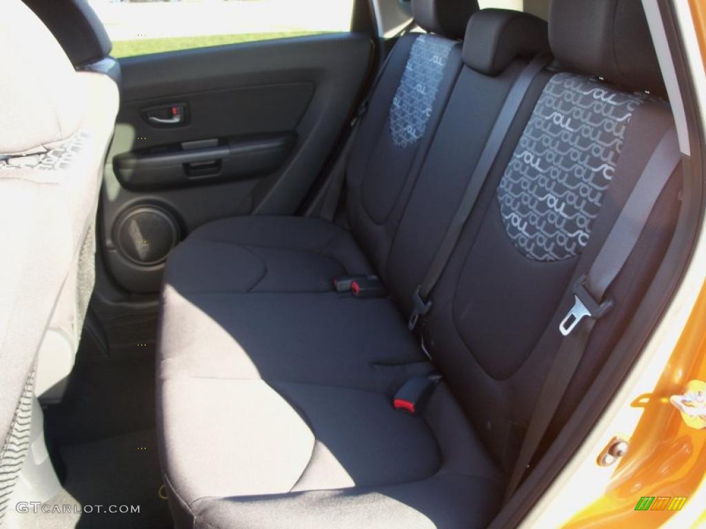 Black Soul Logo Cloth Interior 2011 Kia Soul + Photo #39891068