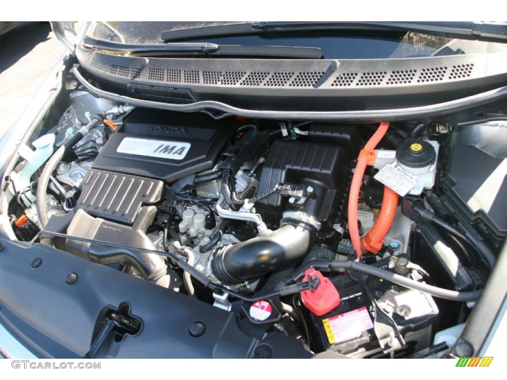 2007 Honda Civic Hybrid Sedan 1.3L SOHC 8V i-VTEC 4 Cylinder IMA Gasoline/Electric Hybrid Engine Photo #39891776