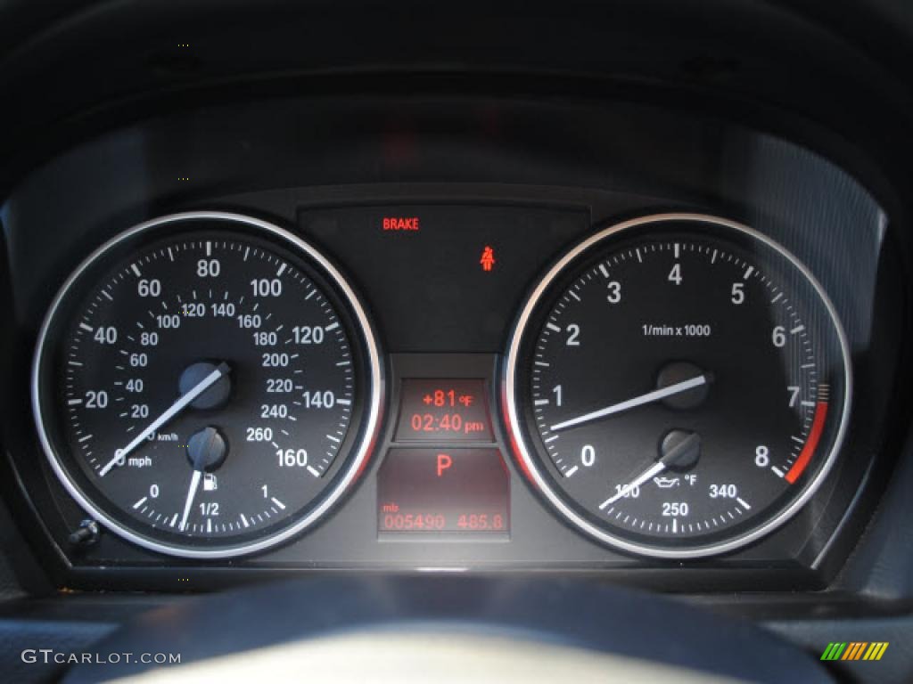 2010 BMW 3 Series 328i Coupe Gauges Photo #39891804