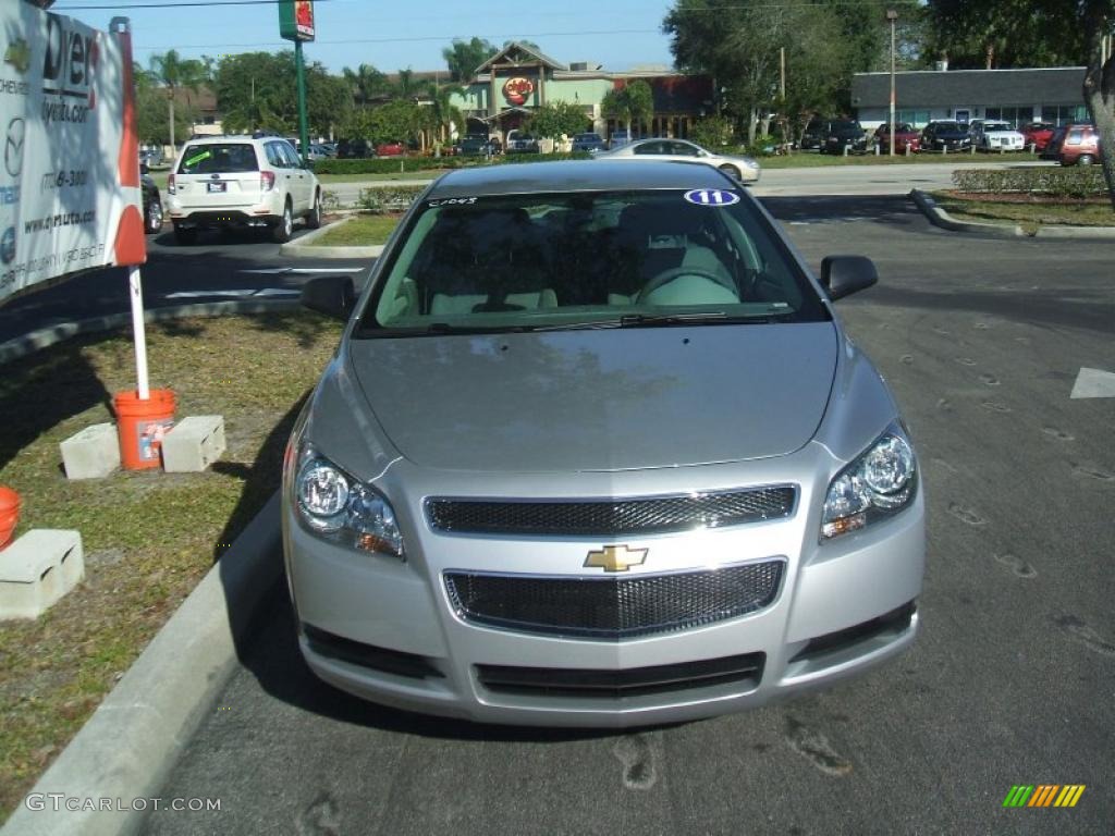 2011 Malibu LS - Silver Ice Metallic / Titanium photo #2