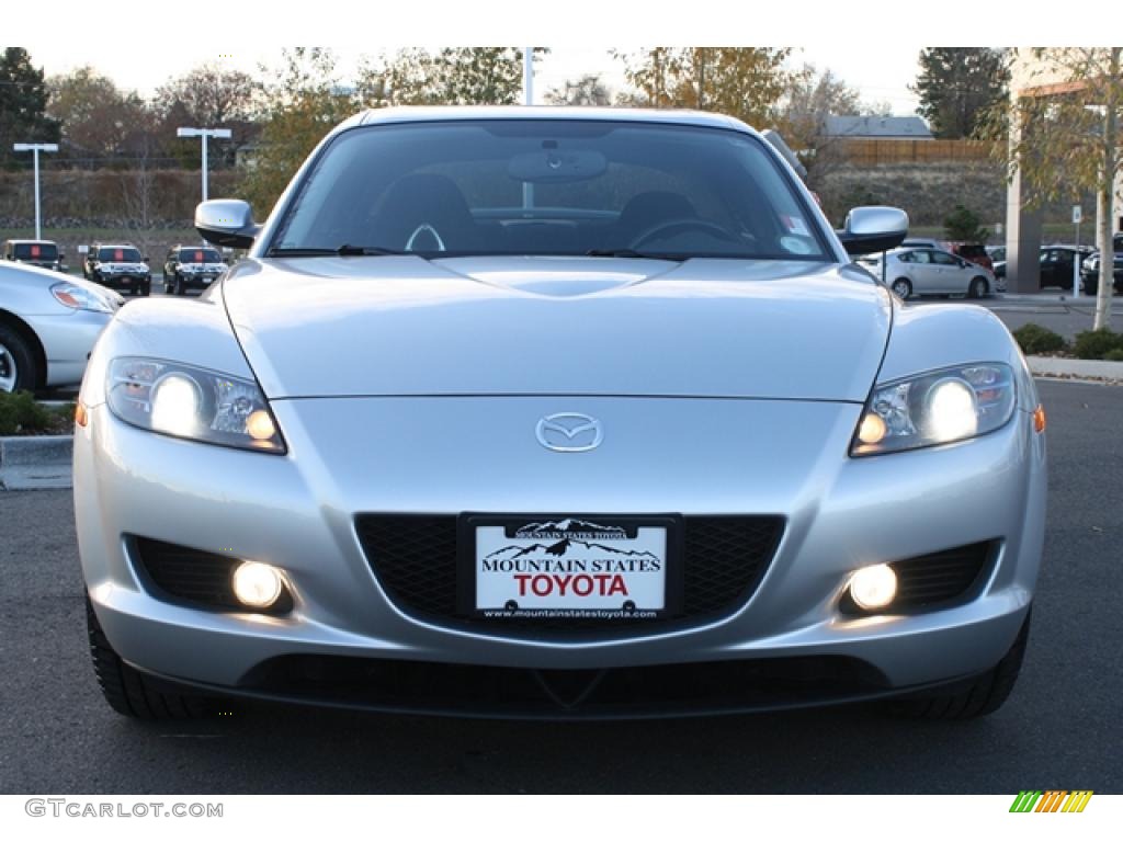 2005 RX-8  - Sunlight Silver Metallic / Black photo #7