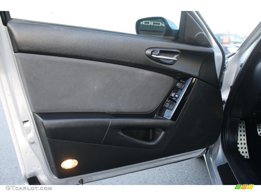 2005 Mazda RX-8 Standard RX-8 Model Black Door Panel Photo #39892272