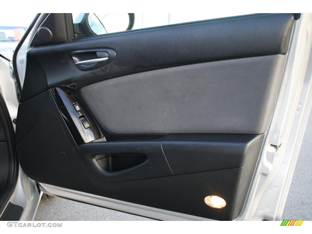 2005 Mazda RX-8 Standard RX-8 Model Black Door Panel Photo #39892288
