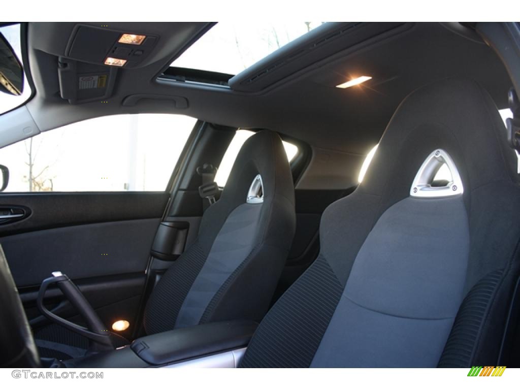 Black Interior 2005 Mazda RX-8 Standard RX-8 Model Photo #39892444