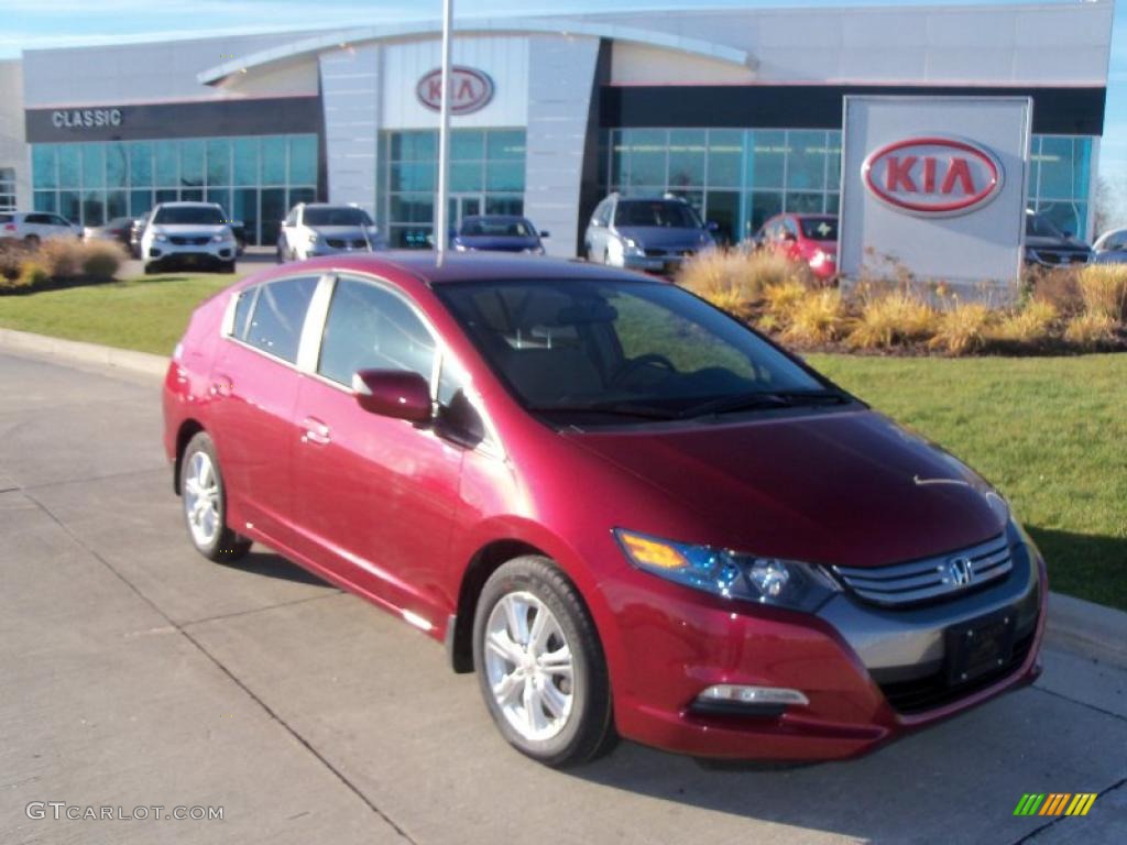 2010 Insight Hybrid EX - Tango Red Pearl / Gray photo #1