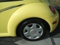 2001 Yellow Volkswagen New Beetle GLS 1.8T Coupe  photo #6